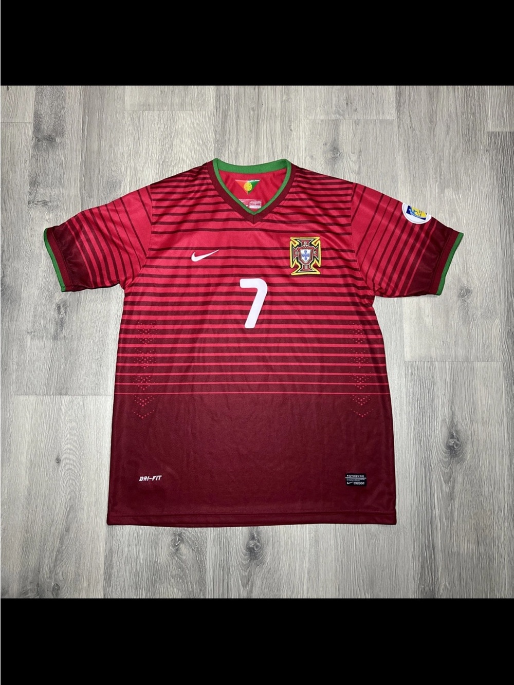 Portugal Red Soccer Jersey No.7 - Nike